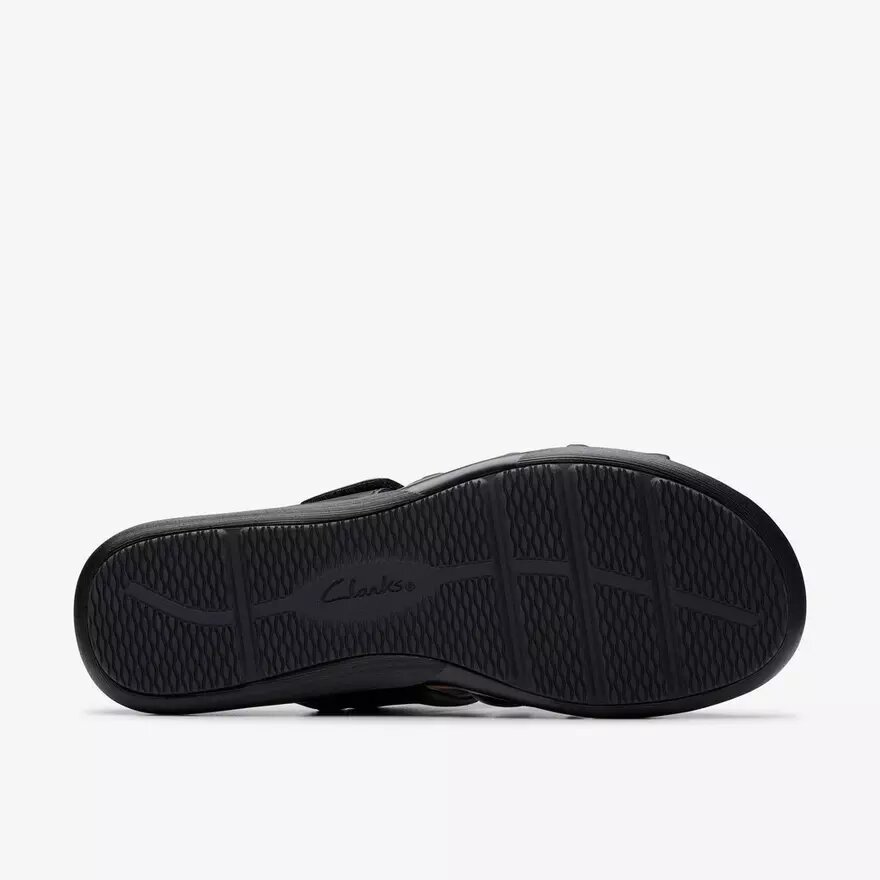 Sandali bassi da donna Kitly Slide in pelle nera Sandali bassi da donna Kitly Slide in pelle nera