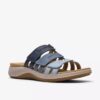 Sandali bassi da donna Maelynn Abby blu a combinazioni