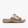 Sandali bassi da donna Maelynn Abby Gold Metallic