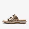 Sandali bassi da donna Maelynn Abby Gold Metallic