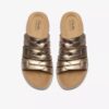 Sandali bassi da donna Maelynn Abby Gold Metallic