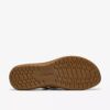 Sandali bassi da donna Maelynn Abby in pelle color cuoio
