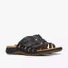 Sandali bassi da donna Maelynn Abby in pelle nera