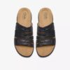 Sandali bassi da donna Maelynn Abby in pelle nera