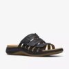 Sandali bassi da donna Maelynn Abby in pelle nera
