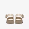 Sandali bassi da donna Orinoco3 Cross in pelle color crema Sandali bassi da donna Orinoco3 Cross in pelle color crema