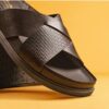 Sandali bassi da uomo Torford Cross in pelle marrone Sandali bassi da uomo Torford Cross in pelle marrone