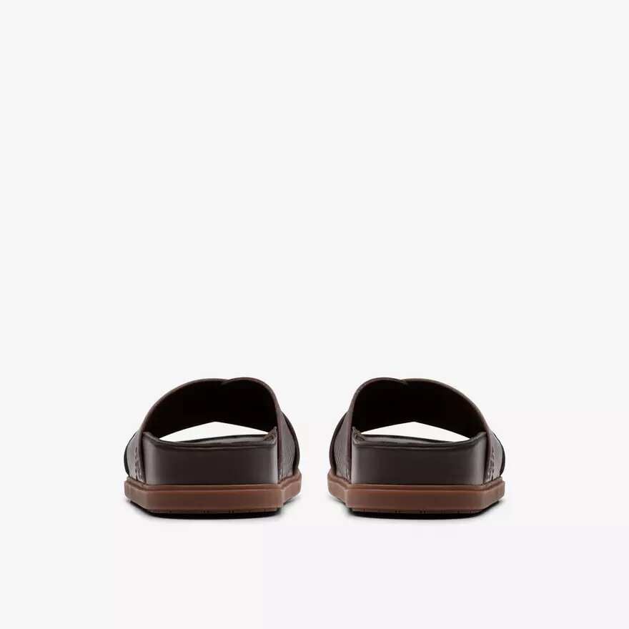 Sandali bassi da uomo Torford Cross in pelle marrone Sandali bassi da uomo Torford Cross in pelle marrone