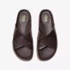 Sandali bassi da uomo Torford Cross in pelle marrone Sandali bassi da uomo Torford Cross in pelle marrone