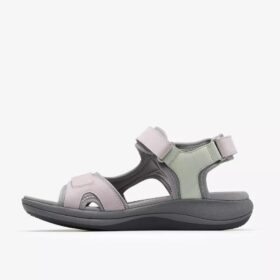 Sandali con listini da donna Mira Bay Grigio/Verde Sandali con listini da donna Mira Bay Grigio/Verde