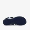Sandali con listini da donna Mira Shore blu navy