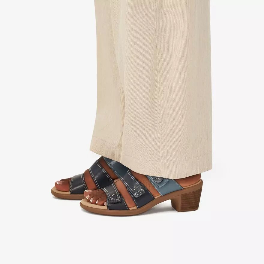 Sandali con tacco da donna Emily 2 Adella blu navy multicolore Sandali con tacco da donna Emily 2 Adella blu navy multicolore