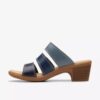 Sandali con tacco da donna Emily 2 Adella blu navy multicolore Sandali con tacco da donna Emily 2 Adella blu navy multicolore