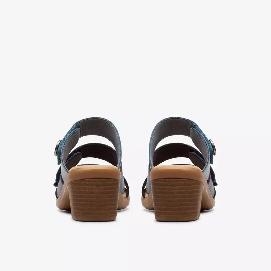 Sandali con tacco da donna Emily 2 Adella blu navy multicolore Sandali con tacco da donna Emily 2 Adella blu navy multicolore