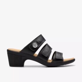 Sandali con tacco da donna Emily 2 Adella in pelle nera