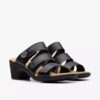 Sandali con tacco da donna Emily 2 Adella in pelle nera Sandali con tacco da donna Emily 2 Adella in pelle nera