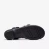 Sandali con tacco da donna Emily 2 Rose in pelle nera Sandali con tacco da donna Emily 2 Rose in pelle nera