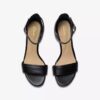 Sandali con tacco da donna Ezoria Mae in pelle nera Sandali con tacco da donna Ezoria Mae in pelle nera