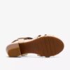 Sandali con tacco da donna Kymber Glow in pelle color crema Sandali con tacco da donna Kymber Glow in pelle color crema
