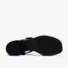 Sandali con tacco in pelle nera Jaylan Sol da donna