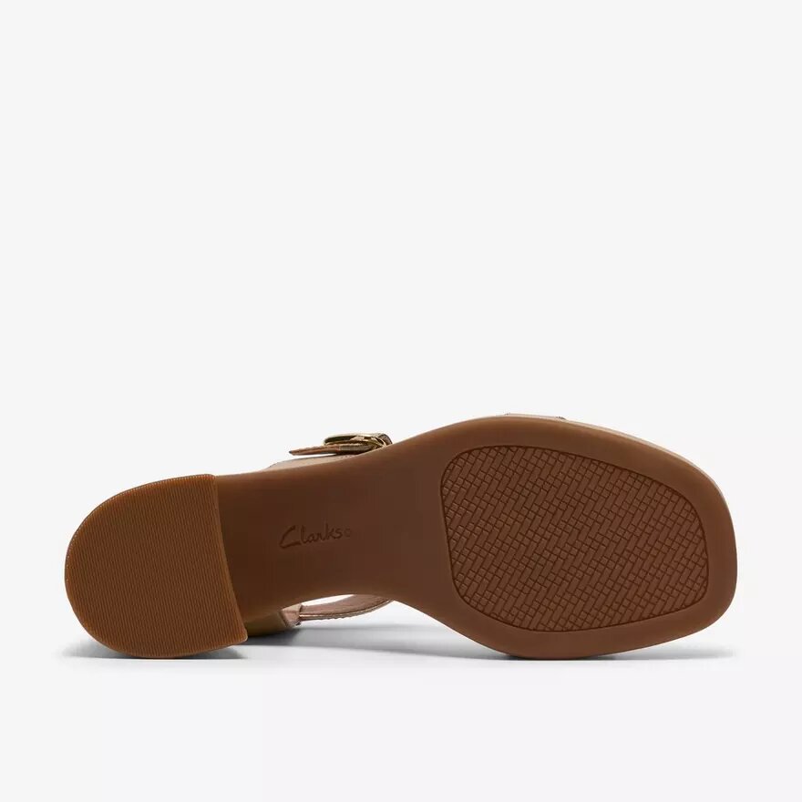 Sandali con tacco Jaylan Sol Champagne da donna Sandali con tacco Jaylan Sol Champagne da donna