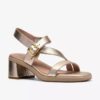 Sandali con tacco Jaylan Sol Champagne da donna Sandali con tacco Jaylan Sol Champagne da donna