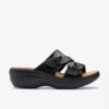 Sandali con zeppe Merliah2 Cove in pelle nera da donna Sandali con zeppe Merliah2 Cove in pelle nera da donna