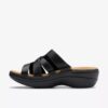Sandali con zeppe Merliah2 Cove in pelle nera da donna Sandali con zeppe Merliah2 Cove in pelle nera da donna