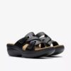 Sandali con zeppe Merliah2 Cove in pelle nera da donna Sandali con zeppe Merliah2 Cove in pelle nera da donna