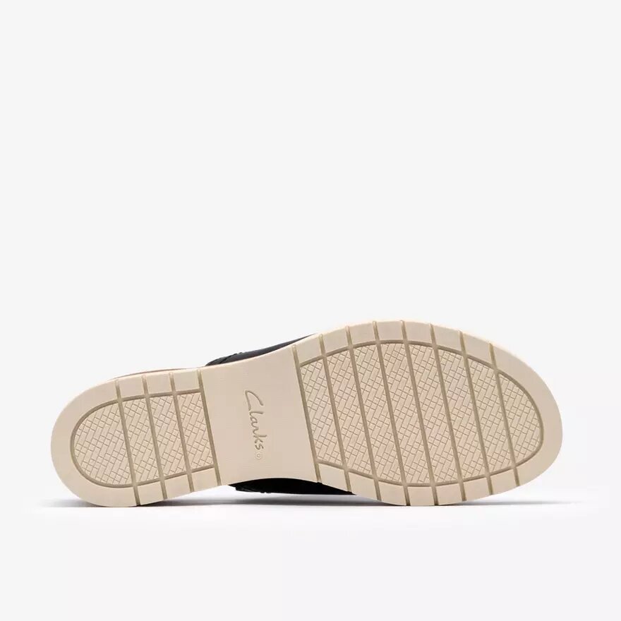 Sandali Diaz da donna con zeppe in pelle nera Sandali Diaz da donna con zeppe in pelle nera