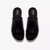 Sandali Diaz da donna con zeppe in pelle nera Sandali Diaz da donna con zeppe in pelle nera