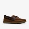 Scarpa da barca da uomo Flexway 2Eye in nabuk marrone Scarpa da barca da uomo Flexway 2Eye in nabuk marrone