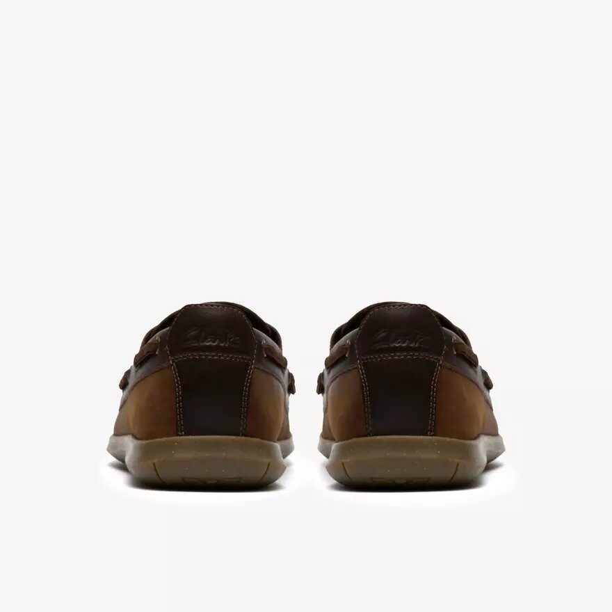Scarpa da barca da uomo Flexway 2Eye in nabuk marrone Scarpa da barca da uomo Flexway 2Eye in nabuk marrone