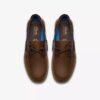 Scarpa da barca da uomo Flexway 2Eye in nabuk marrone Scarpa da barca da uomo Flexway 2Eye in nabuk marrone