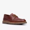 Scarpa da barca da uomo Weltridge Moc in pelle marrone scuro Scarpa da barca da uomo Weltridge Moc in pelle marrone scuro
