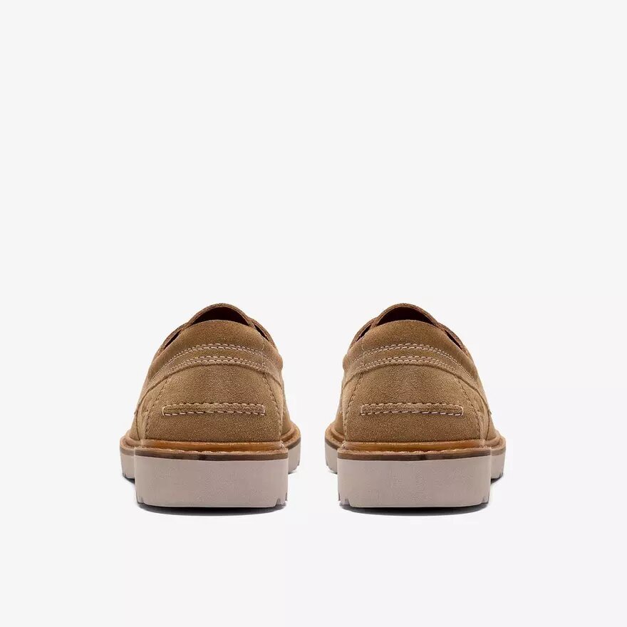 Scarpa da barca da uomo Weltridge Moc in pelle scamosciata color sabbia Scarpa da barca da uomo Weltridge Moc in pelle scamosciata color sabbia