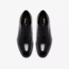 Scarpa da uomo Bowburn Cap in pelle nera Scarpa da uomo Bowburn Cap in pelle nera