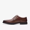 Scarpa da uomo Dresslite Ace in pelle mogano Oxford Scarpa da uomo Dresslite Ace in pelle mogano Oxford