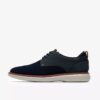 Scarpa Derby da uomo Brantin Plain in maglia blu navy Scarpa Derby da uomo Brantin Plain in maglia blu navy