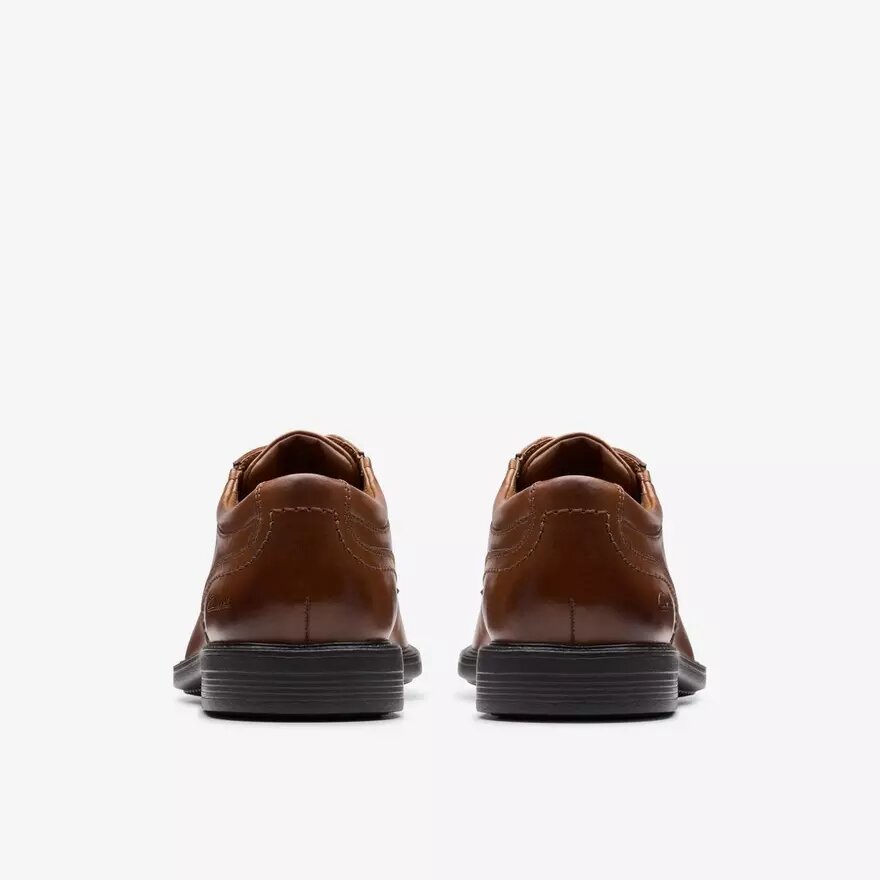 Scarpa Oxford Dresslite Cap da uomo in pelle marrone chiaro Scarpa Oxford Dresslite Cap da uomo in pelle marrone chiaro