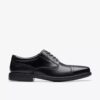 Scarpa Oxford Dresslite Cap da uomo in pelle nera Scarpa Oxford Dresslite Cap da uomo in pelle nera
