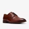 Scarpe brogue da uomo Bowburn in pelle marrone chiaro con lacci Scarpe brogue da uomo Bowburn in pelle marrone chiaro con lacci