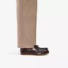 Scarpe da barca da uomo Charmouth Lace in pelle marrone