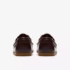 Scarpe da barca da uomo Charmouth Lace in pelle marrone