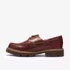 Scarpe da barca da uomo Cleyhill in pelle marrone