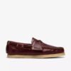 Scarpe da barca da uomo Godney in pelle British Tan