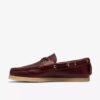 Scarpe da barca da uomo Godney in pelle British Tan