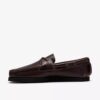 Scarpe da barca da uomo Godney in pelle marrone