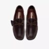 Scarpe da barca da uomo Godney in pelle marrone