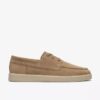 Scarpe da barca da uomo Lockford in pelle scamosciata Dark Sand Scarpe da barca da uomo Lockford in pelle scamosciata Dark Sand